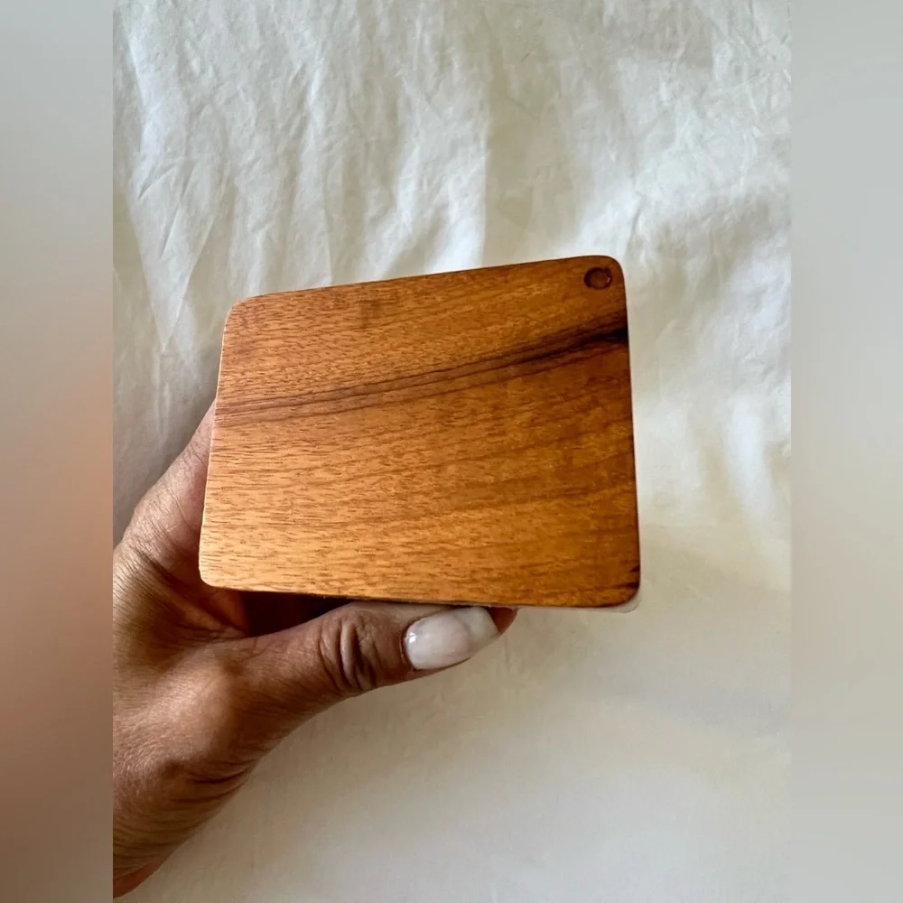 Oregon Myrtlewood Natural Wooden Trinket Box | Buck Outdoors
